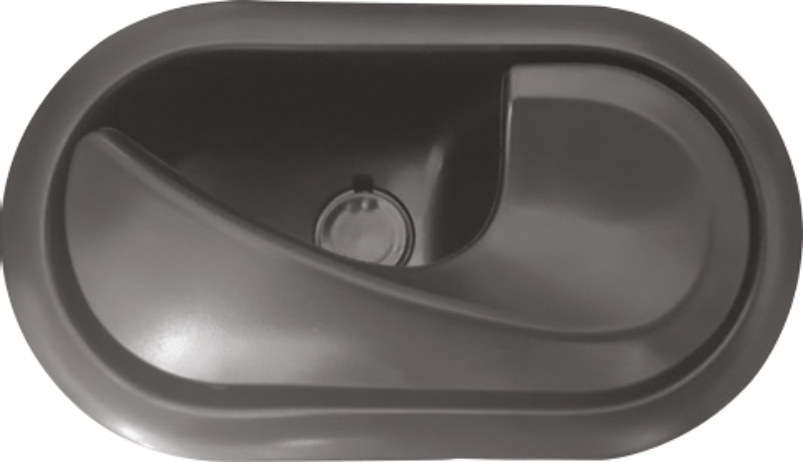 KR-453 / 	RENAULT MASTER , RENAULT MEGANE , RENAULT KANGOO, RENAULT TWINGO, RENAULT MODUS, DACIA DUSTER, DACIA SANDERO, DACIA LOGAN, OPEL MOVANO, NISSAN INTERSTAR KAPI İÇ AÇMA KOLU SAĞ ( SİYAH ) 